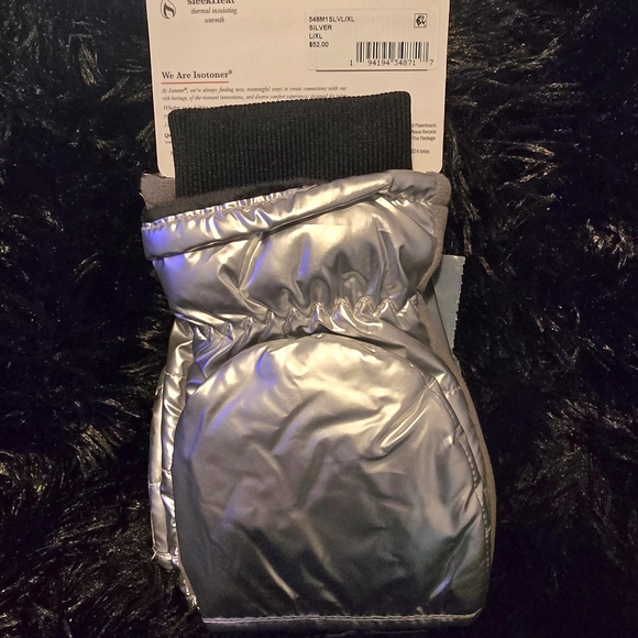 Isotoner Signature Women's Sleek Heat Flip Touchscreen Mittens - Picture 6 of 6
